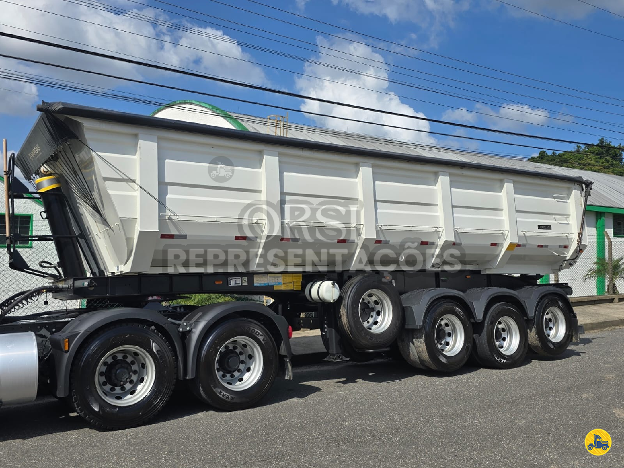 CARRETA SEMI-REBOQUE BASCULANTE Orsi Representações ITAJAI SANTA CATARINA SC